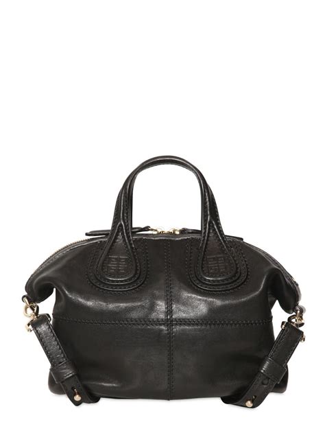 givenchy mini nightingale zanzi leather bag|Givenchy handbag nightingale satchel.